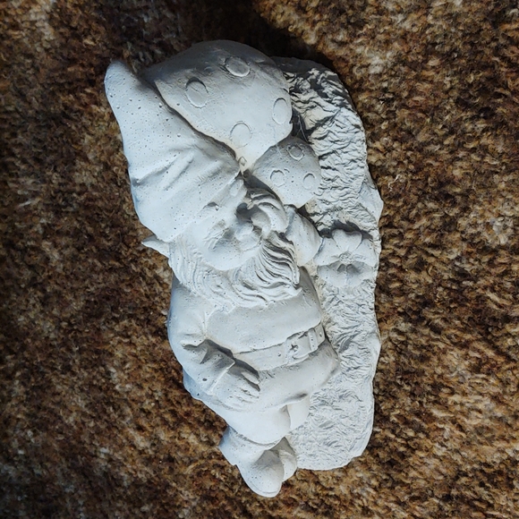 Hand Crafted Accents Sleeping Gnome On Mushroom Poshmark